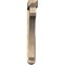 Ekena Millwork Legacy Arts and Crafts Rough Sawn Bracket w/ Offset Brace, Douglas Fir, 6"W x 44"D x 44"H BKT0604X44X44LEC03RDF - alternate 4